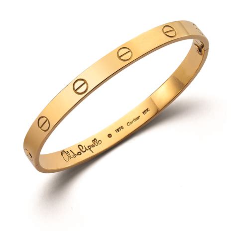 cartier love bracelet authentic